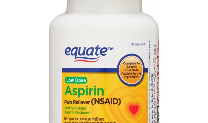 A nurse is administering aspirin 81 mg