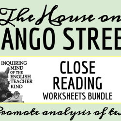 House on mango street literary devices