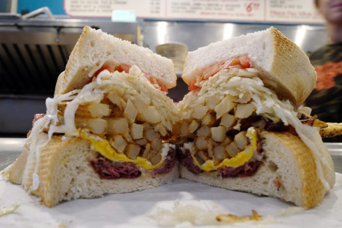 Capicola and cheese primanti brothers