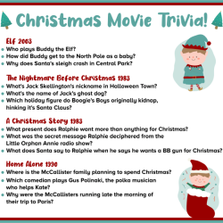 Elf movie trivia questions and answers