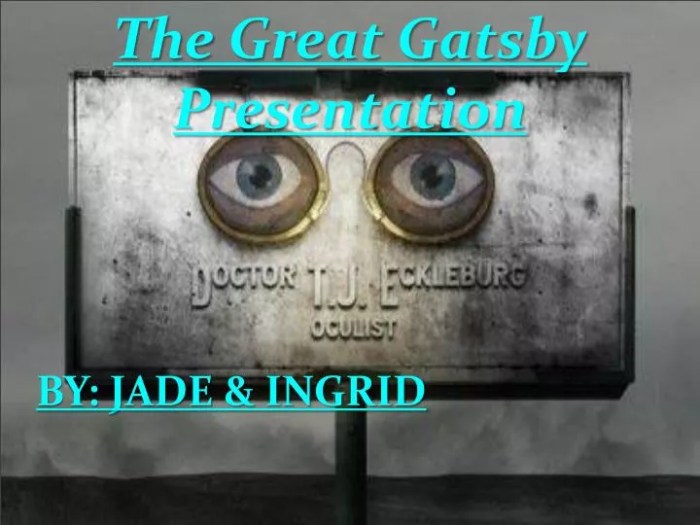 The great gatsby essay topics