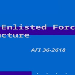 Enlisted force structure 36 2618