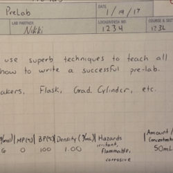 Pre laboratory assignment chemistry answers